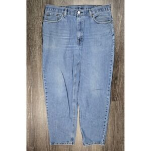 Levi's 560 Comfort Fit Jeans 38x34 - Light Wash Baggy Tapered